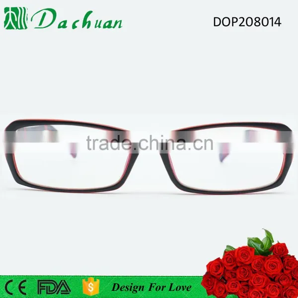 2016 New Design Eyewear Optical Frames Fake Acetate Eye Glasses Frame photo-4