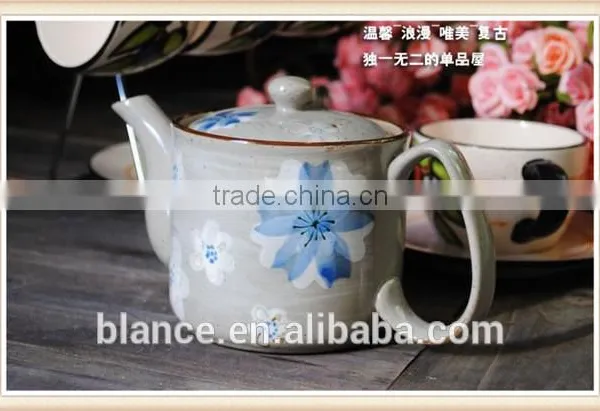 Ceramic Vintage Tea Pot With Painting photo-4