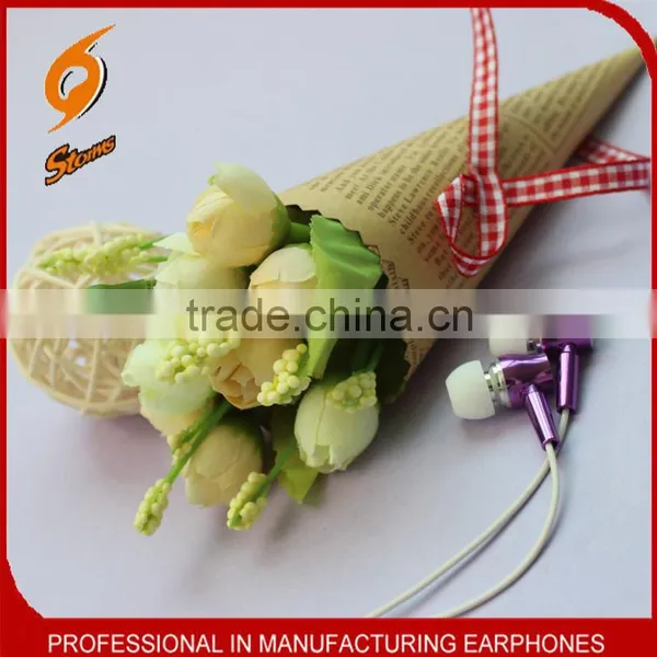 Matel Earphone for Mobile Phone,Fashionable Earphone With Mic photo-4