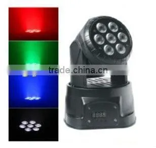 High Quality Led Moving Head 7pcs x 10 Watts Led Moving Head Wash Light Color Change Moving Head Led photo-2