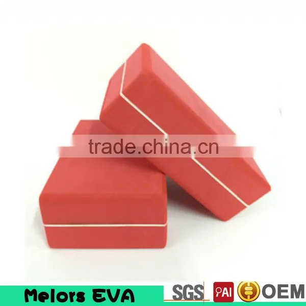 Melors High Quality Manufacturing Company! Wholesale Premium Eco-friendly Yoga Accessory Sticky Yoga Brick Foam Yoga Blocks photo-2