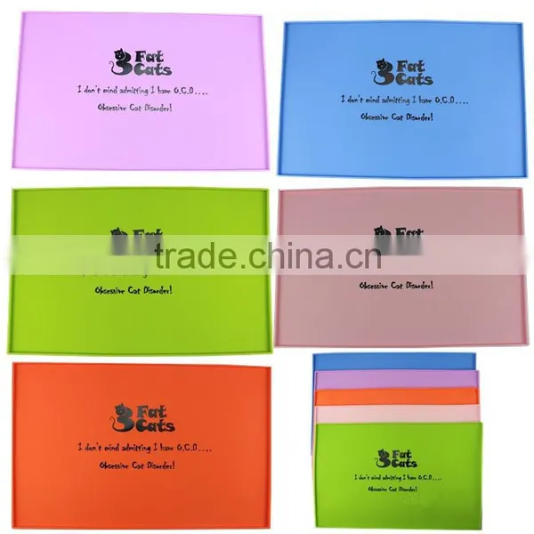High Quality Car Pet Food Bowl Silicone Mat photo-5