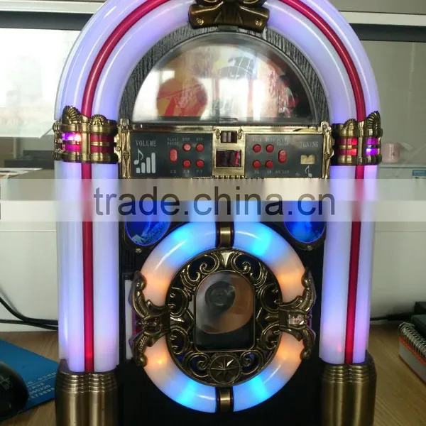 Retro Radio Jukebox With cd fm am / Mp3 / Bluetooth Speaker photo-2