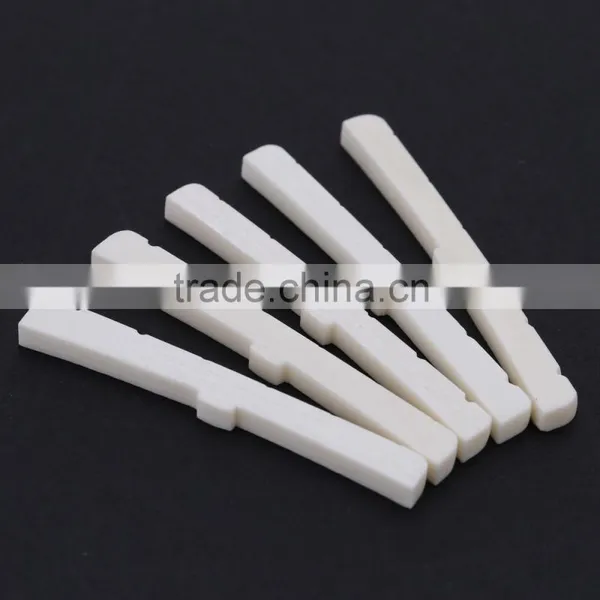 5pcs Electric Guitar Bone Slotted Replacement Upper Nut Saddle photo-5