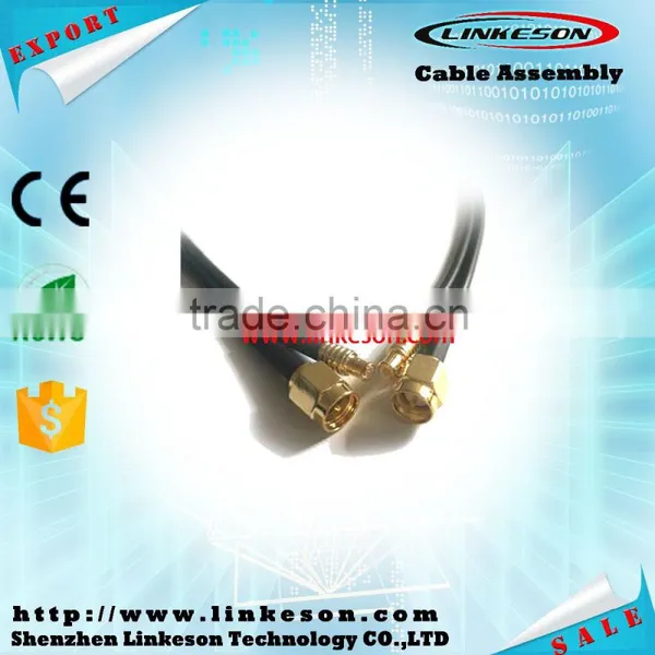 RG174 RF Coaxial Cable Assembly SMA Male to MCX Male Connector photo-3