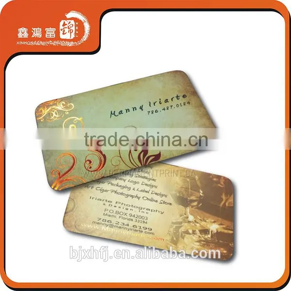Free Sample Letterpress Gold Business Paper Card photo-6