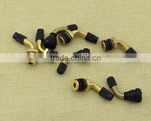 Motorbike Motorcycle Bike 90 Degree Right Angle Bend PVR-70 PVR32 Tubeless Valve photo-5
