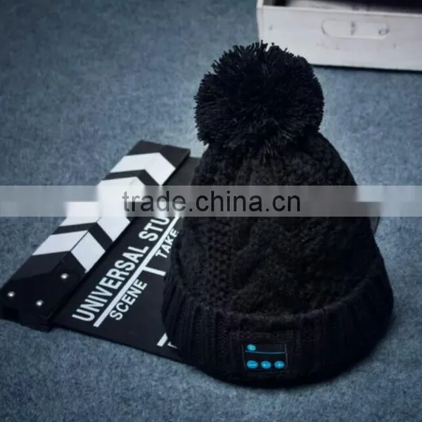 Bluetooth Music Hat,Winter Warm Keep Knitted Cap With Wireless Stereo Headphone Answer Call photo-5