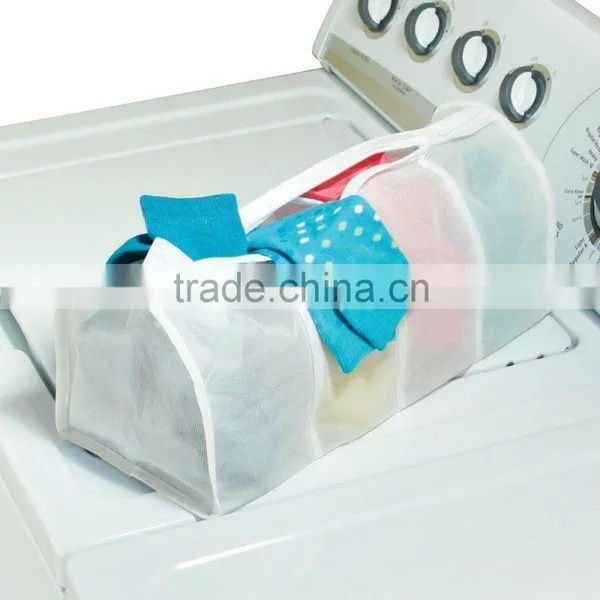 Polyester Mesh Hosiery Wash Bag With 4 Compartments photo-2