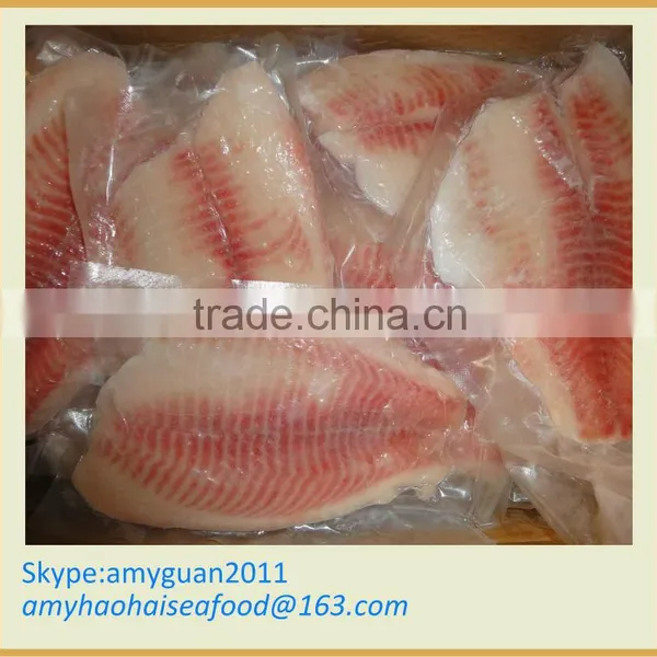 Normal Skinned Frozen Tilapia Fillet