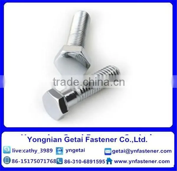 Hot Dip Galvanized Hexagon Bolts DIN 933 DIN 931 photo-6