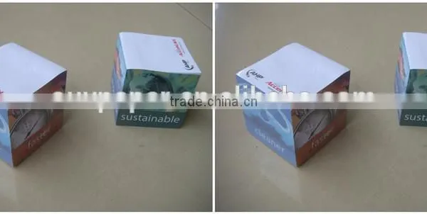 Blank Note Cubes,paper Block Note Cube Memo Cube photo-6