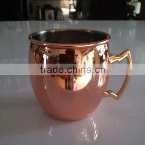Hot Products Stainless Steel Copper Mug Pure Copper Mug