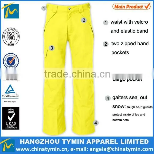 New Design New Men Colorful Custom Waterproof Ski Pants photo-4