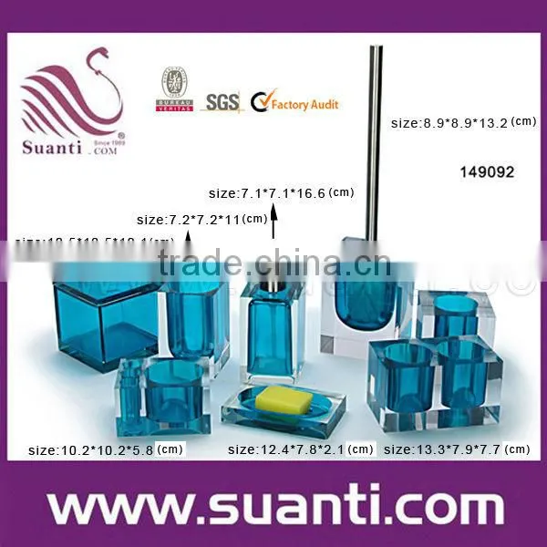 8 Pcs Bright Color Bath Sanitary Wares Series