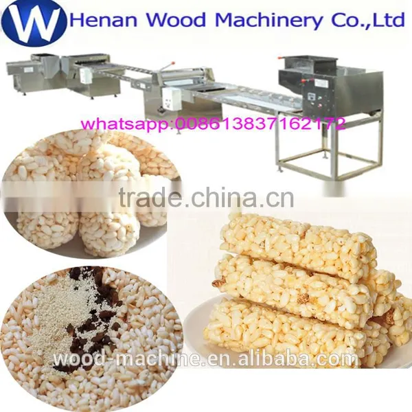 Healthy Snack Peanut Candy Bar Making Machine/Rice Cake Forming Machine/Rice Cake Production Line 008613837162178 photo-2