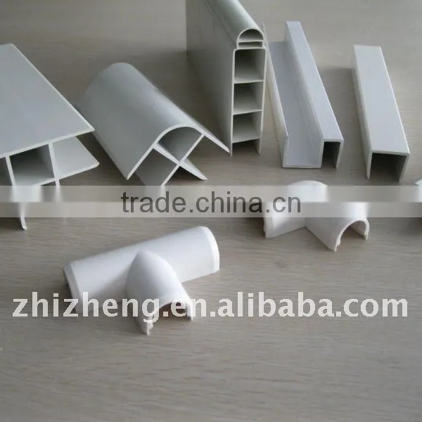 Pvc Strip White Plastic PVC Profile photo-4