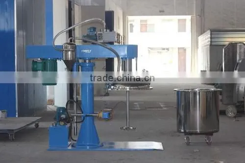 FDH EX-proof UV Lacquer Dual-shaft Hydraulic Lifting Disperser ,dissolver,paint Mixing Machine With Tank Clamp photo-2