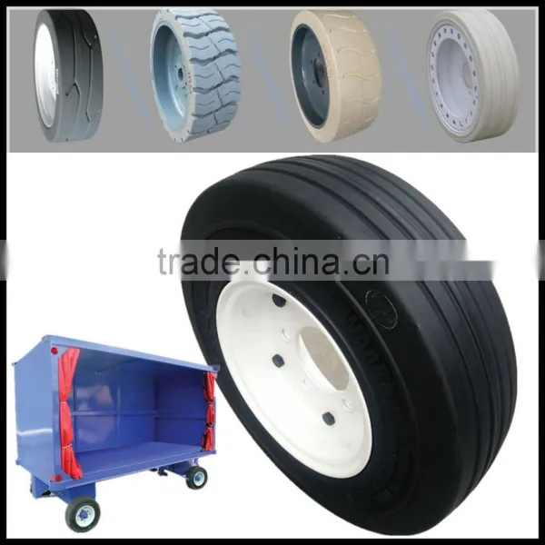 Airport Luggage Cart Solid Wheel Aircraft Tyres 4.00-8 3.00 / 3.70 Etc.