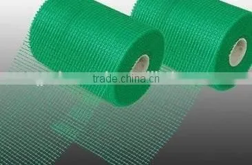 160g 4*4mm White Alkali Resistant Logo Printed Fiberglass Mesh photo-6