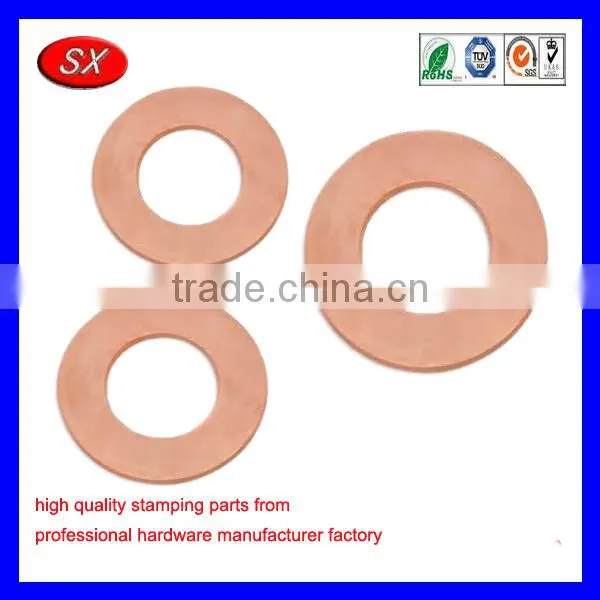 Stainless Steel Copper Brass Precision Flat Washer Cold Roll Steel Nicke Plating Flat Washer photo-4