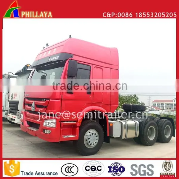 HOWO Brand 6*4 371HP Mini Tractor Trailer Truck photo-5