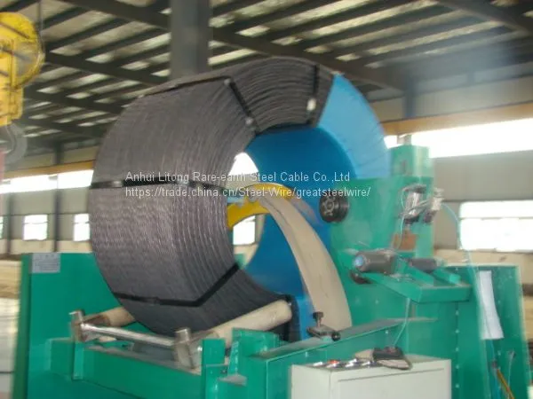 Low Relaxation PC Steel Wire Drawing Wire Type , Water Resistant Steel Strand Cable photo-3
