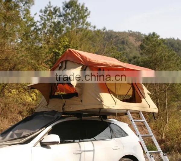 DIY Fiberglass Camping Car Roof Tent photo-2