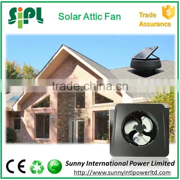 New Ventilation Product Non Power Turbine Air Draft Exhaust Fan Kit Solar Attic Air Cooler Fan photo-2