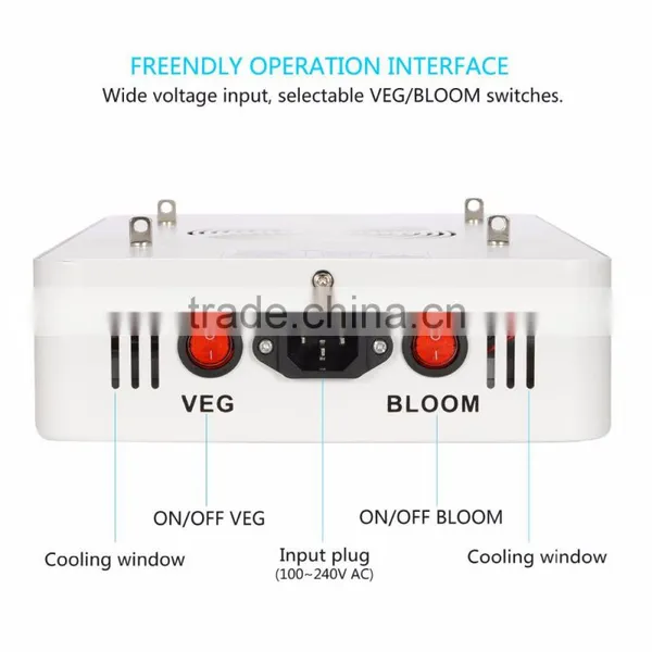 Led Grow Light With Veg/Bloom Spectrum for Hydroponic Indoor Greenhouse/garden Plant Growing photo-3