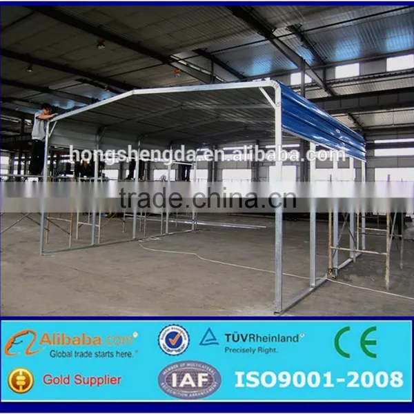 ISO Certified Prefab Sheet Metal Carport Low Cost photo-3