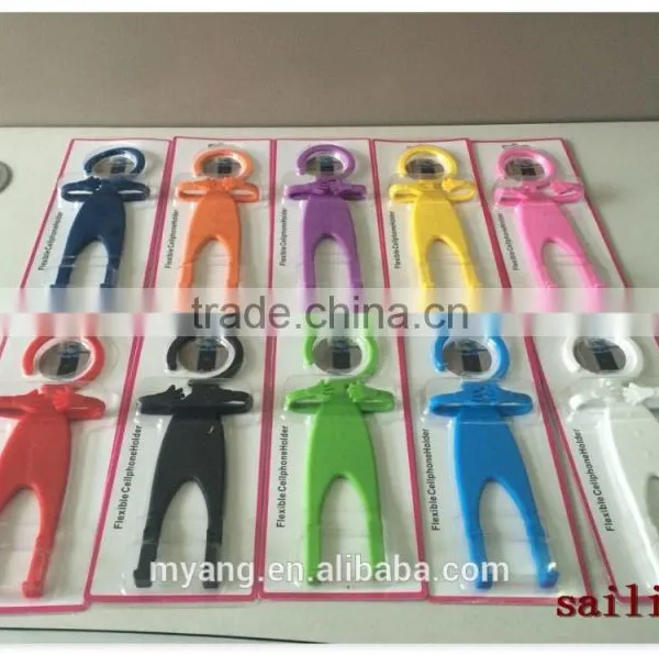 Creative Self Adhesive Personalized Shape Pop Phone Handset Holder photo-3