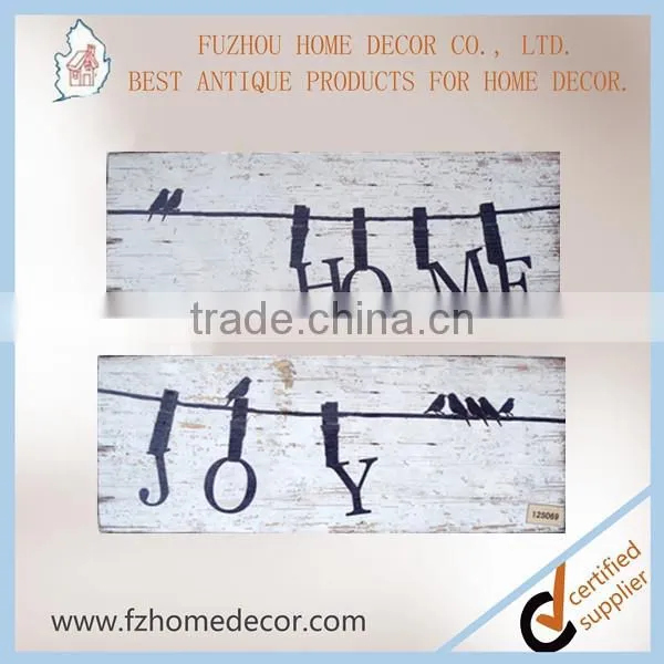 Vintage Wood Sign Wooden Plaque Made in China Factory photo-6