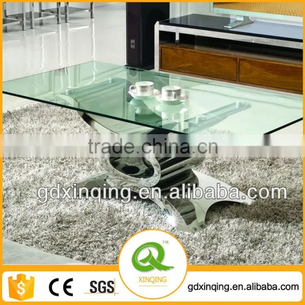 Living Room Furniture Hot Sale Modern Glass Coffee Table C346 photo-2