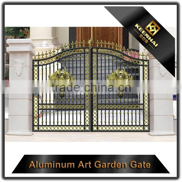 New Style Ornamental Aluminum Garden Gate Designs photo-3