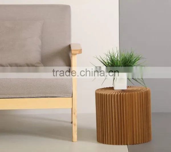 Top Quality Natural 100% Recycle Softseating Dining Home Round Shape Chair photo-6