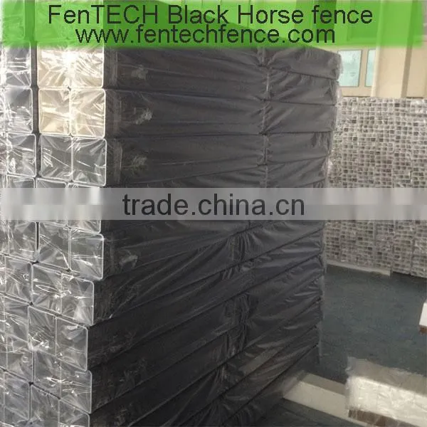 Fentech High UV Proof Standard Black Plastic PVC/Vinyl Fence photo-4