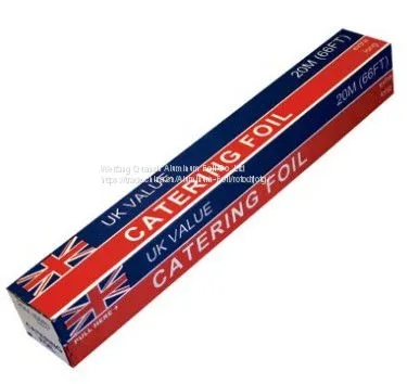 Household Aluminum Foil Catering Foil Roasting Foil Heavy Duty Aluminum Foil photo-3
