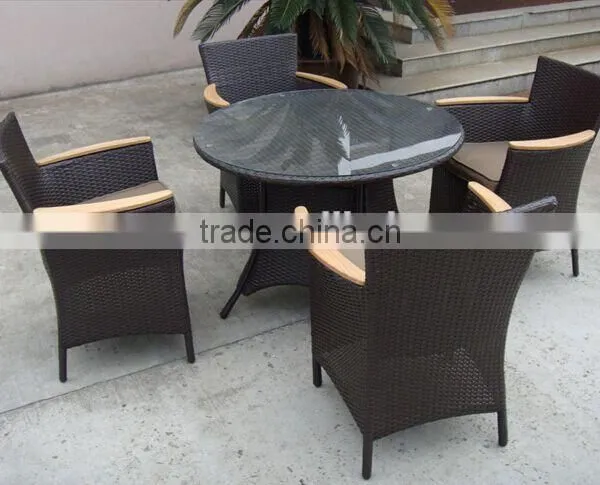 Aluminum Frame Rattan Armchair photo-3