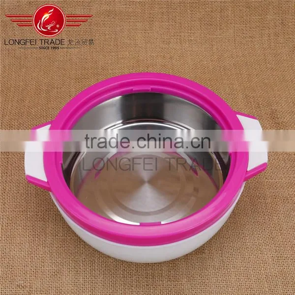 0.8L+1.5L Household Plastic Food Warmer Set / Food Container /heat Preservation photo-4