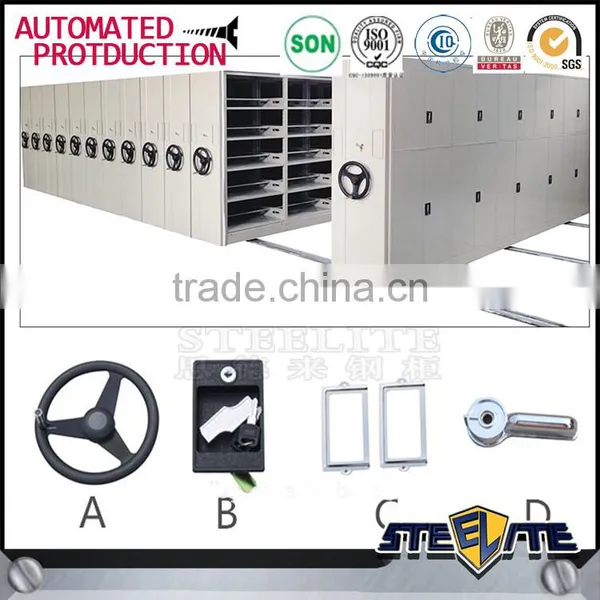 Office Used Metal Mobile Filing Cabinet Steel Mobile Shelving photo-5