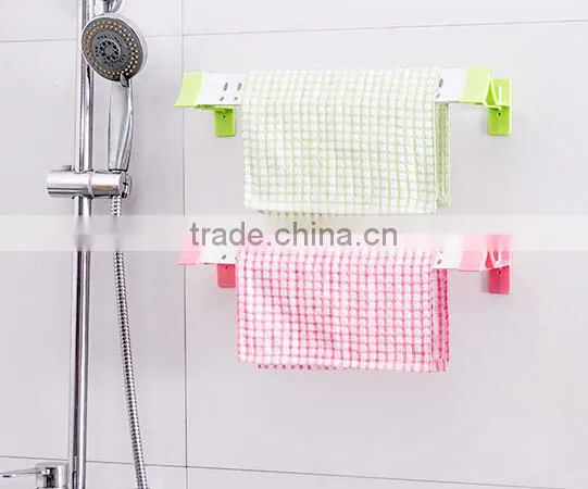 Suction Towel Bar Plastic Bar Towel Towel Rack Extender photo-2