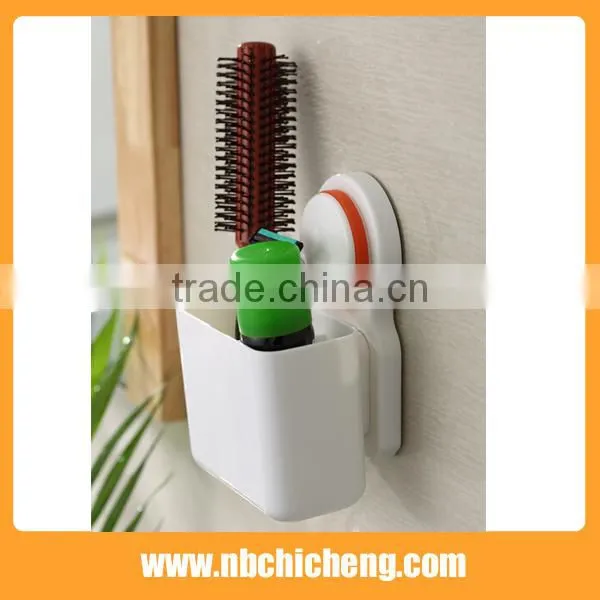 Wall Mounted Storage Holder Plastic Storage Basket Holder photo-3