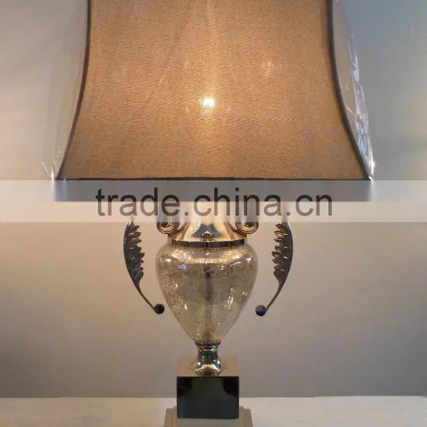 BISINI Antique Aluminum Trophy Shape Table Lamp photo-2