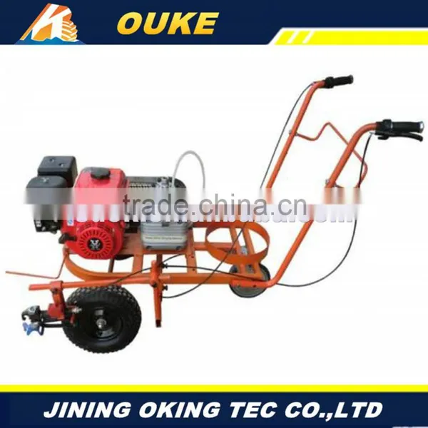 Professional Plastic Runway Making Machine,Hand-push Road Making Line Pre-marker Machine With Great Price photo-2