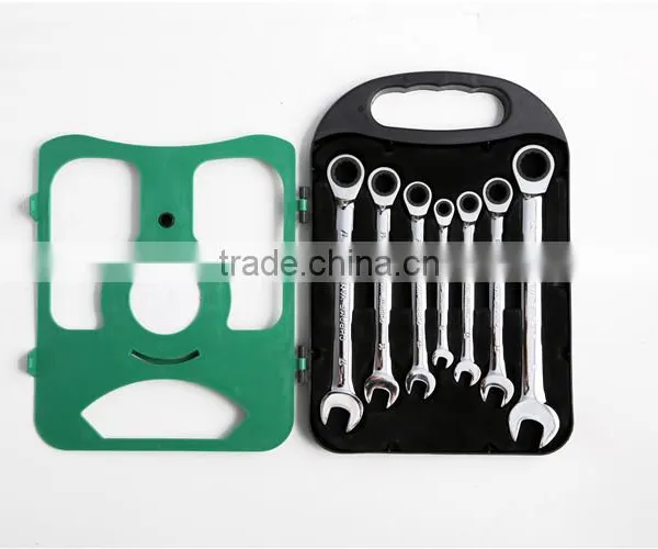 7PCS Mirror Ratcher Composite Wrench With High Quality photo-2