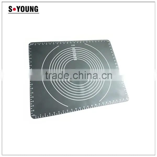 16160 Large Massive Pastry Fondant Silicone Work Rolling Baking Mat With Measurements photo-3