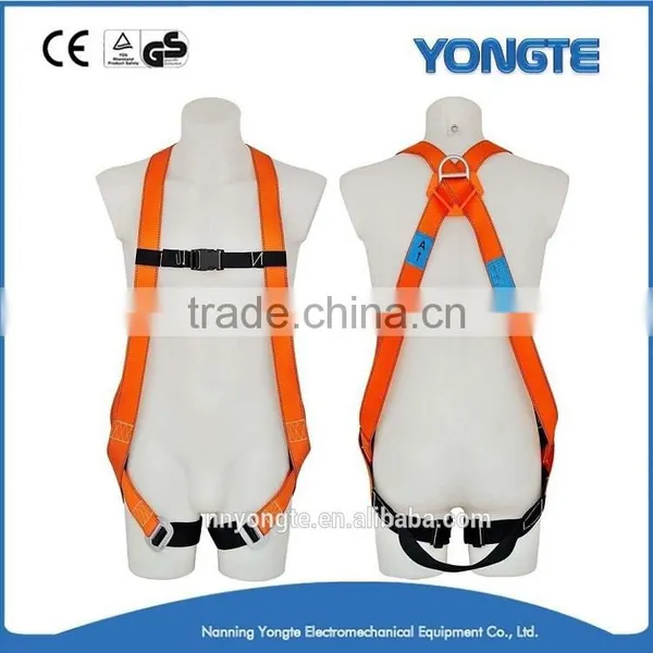 45mm 100% Polyester Safety Harness With Rope Lanyard photo-6
