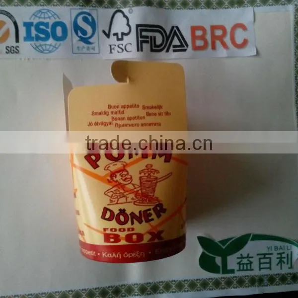 Disposible Doner Kebab Box