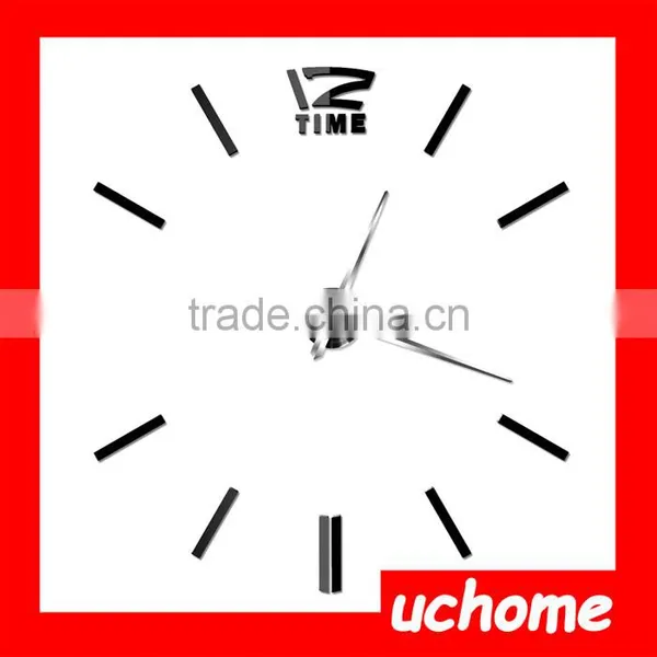 UCHOME 3D EVA Foam DIY Wall Sticker Clock for Home Decoration photo-6